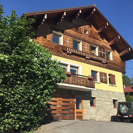 Chalet Mirador appartement vue panoramique Saint-Gervais-les-Bains Extérieur photo